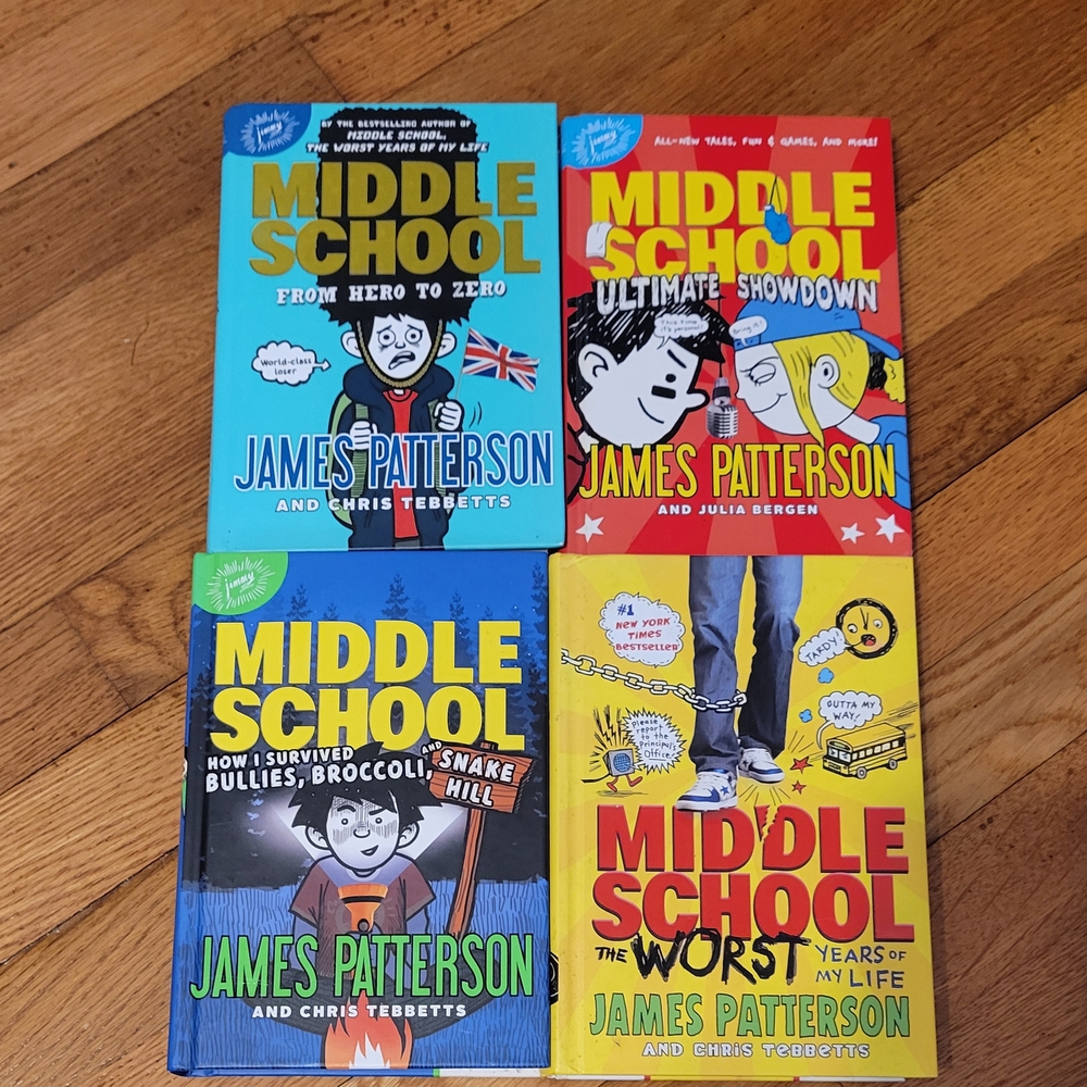 Middle School Set by James Patterson